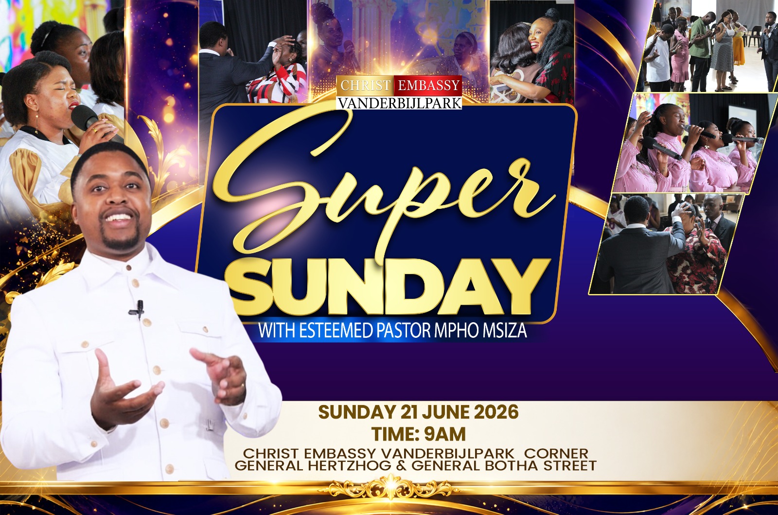 Super Sunday with Pastor Mpho Msiza — 21 June 2026